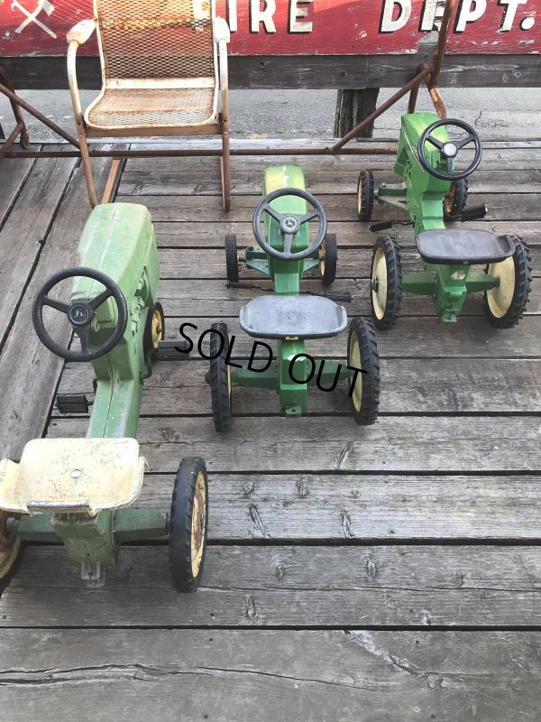 画像27: Vintage Ertl JOHN DEERE TRACTOR Pedal Car Kids Ride On 8310 (R234)