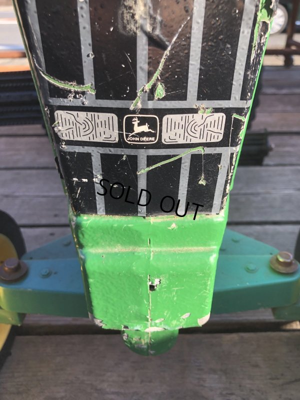 画像25: Vintage Ertl JOHN DEERE TRACTOR Pedal Car Kids Ride On 7600 (R235)