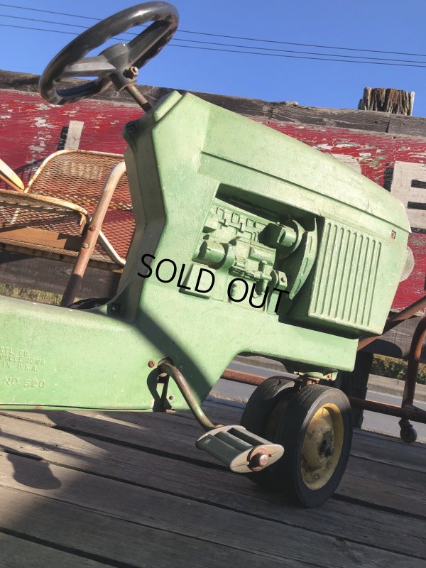 画像16: Vintage Ertl JOHN DEERE TRACTOR Pedal Car Kids Ride On (R236)