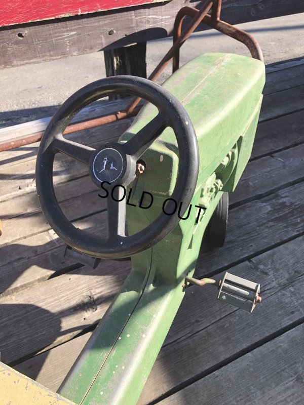 画像14: Vintage Ertl JOHN DEERE TRACTOR Pedal Car Kids Ride On (R236)