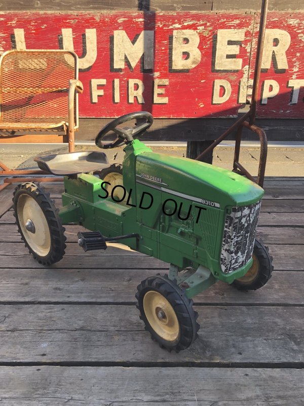 画像9: Vintage Ertl JOHN DEERE TRACTOR Pedal Car Kids Ride On 8310 (R234)