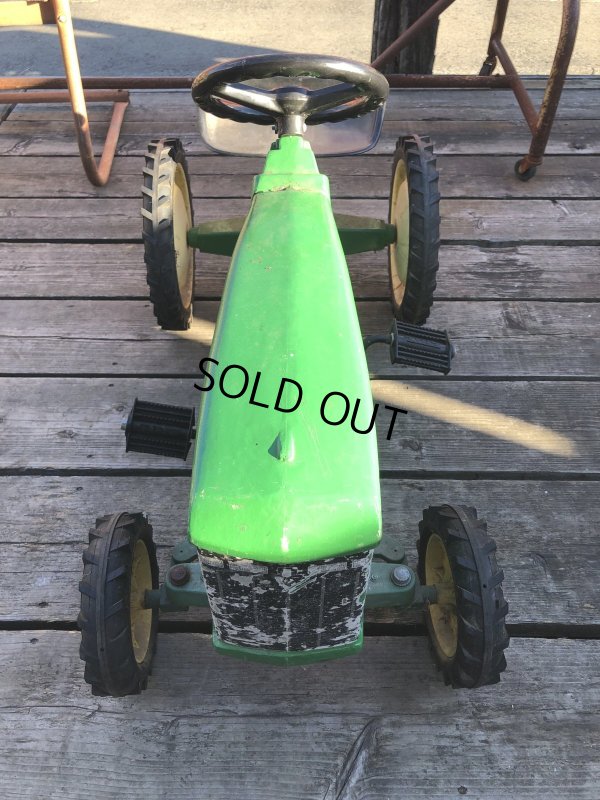 画像19: Vintage Ertl JOHN DEERE TRACTOR Pedal Car Kids Ride On 8310 (R234)