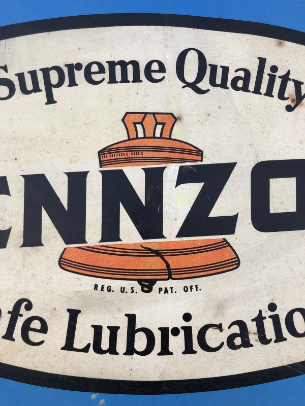 画像10: 【店舗引き取り限定】 Vintage Pennzoil Oil Safe Lubrication Huge Store Display Sign (R238)