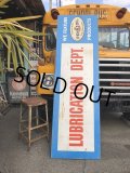 【店舗引き取り限定】 Vintage Pennzoil Oil Safe Lubrication Huge Store Display Sign (R238)