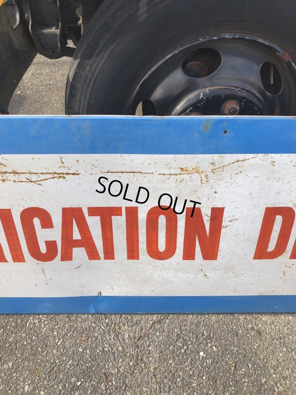 画像5: 【店舗引き取り限定】 Vintage Pennzoil Oil Safe Lubrication Huge Store Display Sign (R238)