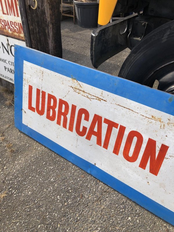 画像4: 【店舗引き取り限定】 Vintage Pennzoil Oil Safe Lubrication Huge Store Display Sign (R238)