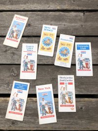 Vintage Road Map EXXON (R245) 