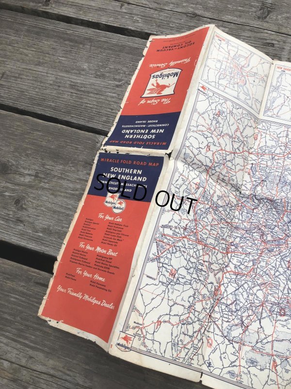 画像7: Vintage Road Map MOBIL (R254) 