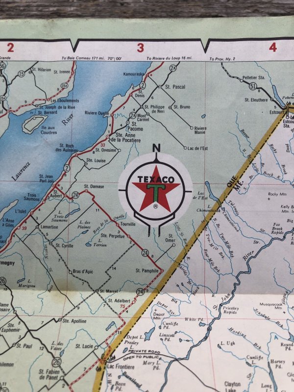 画像7: Vintage Road Map TEXACO (R249) 