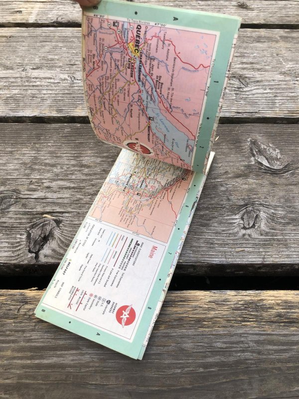 画像4: Vintage Road Map TYDOL FLYING A (R253) 