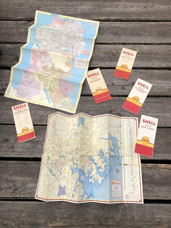 画像3: Vintage Road Map SHELL (R244) 