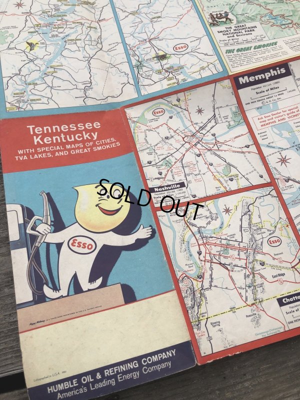 画像6: Vintage Road Map ESSO (R246) 