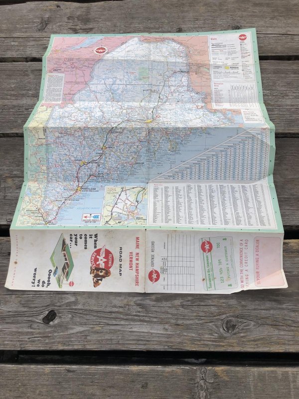 画像5: Vintage Road Map TYDOL FLYING A (R253) 