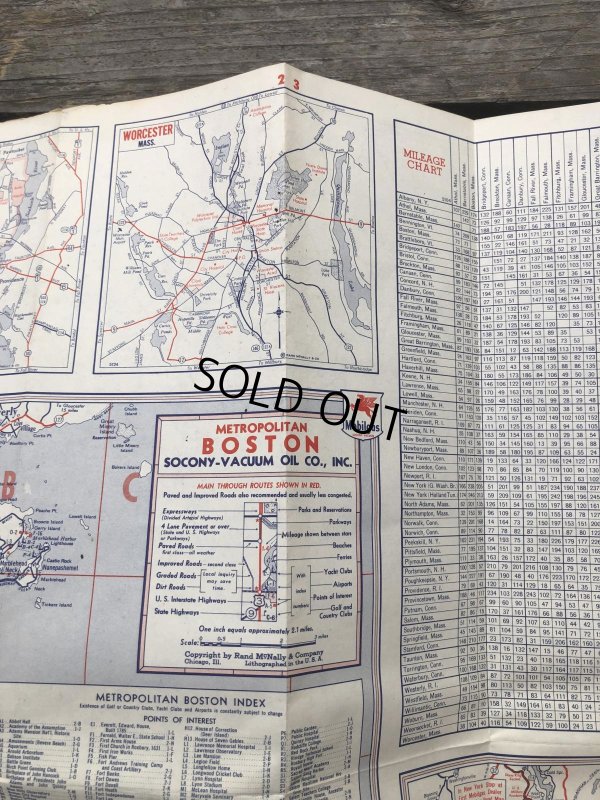 画像8: Vintage Road Map MOBIL (R254) 