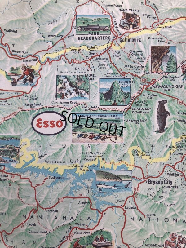 画像7: Vintage Road Map ESSO (R246) 