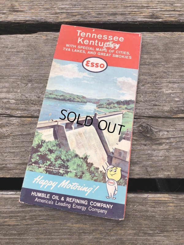 画像3: Vintage Road Map ESSO (R246) 