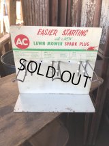 Vintage AC Spark Plugs AC Lawn Mower Spark Plugs Store Counter Display (R255)