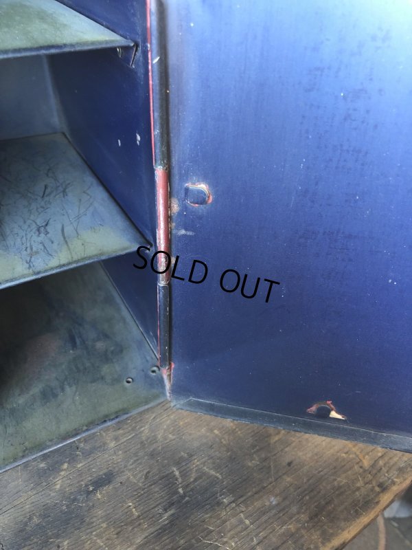 画像11: Vintage AC Spark Plugs Metal Advertising Cabinet Display Case Sign (R257)