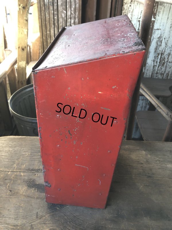 画像3: Vintage AC Spark Plugs Metal Advertising Cabinet Display Case Sign (R257)