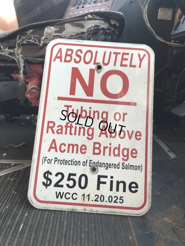 画像1: Vintage Road Street Sign ＄250 Fine (R265)