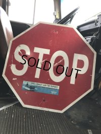 Vintage Road Street Sign STOP (R270)
