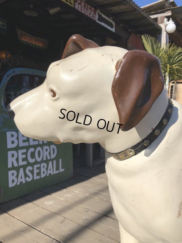 画像6: Vintage RCA Victor Advertising NIPPER The Dog Record Store Display Statue Huge (R278)