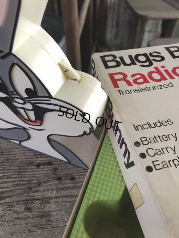 画像9: 70s Vintage WB Looney Tunes Bugs Bunny RADIO (R282)