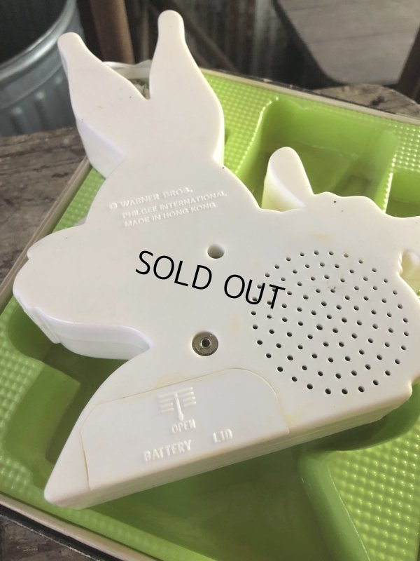 画像10: 70s Vintage WB Looney Tunes Bugs Bunny RADIO (R282)