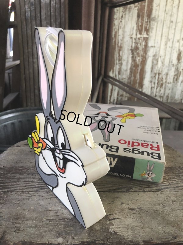 画像3: 70s Vintage WB Looney Tunes Bugs Bunny RADIO (R282)
