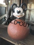 70s Vintage Hoppity Hop Ride-On Ball Mickey Mouse (R283)