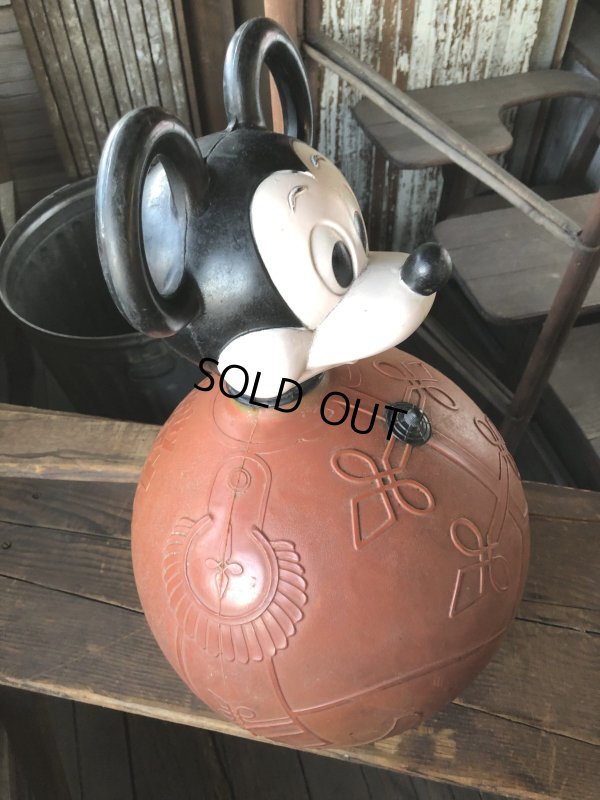 画像9: 70s Vintage Hoppity Hop Ride-On Ball Mickey Mouse (R283)