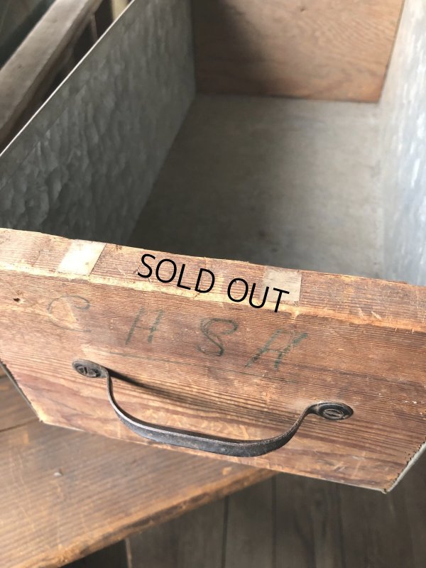 画像9: Vintage Primitive Cabinet Drawers (R292)