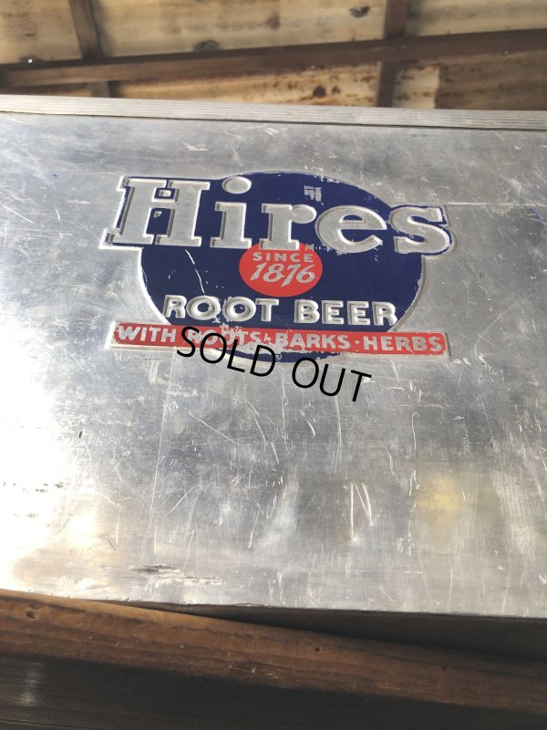 画像4: 60s Vintage Advertising Hires Root Beer Aluminium Color Box (R294)