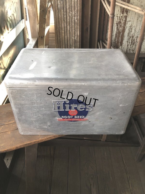 画像21: 60s Vintage Advertising Hires Root Beer Aluminium Color Box (R294)