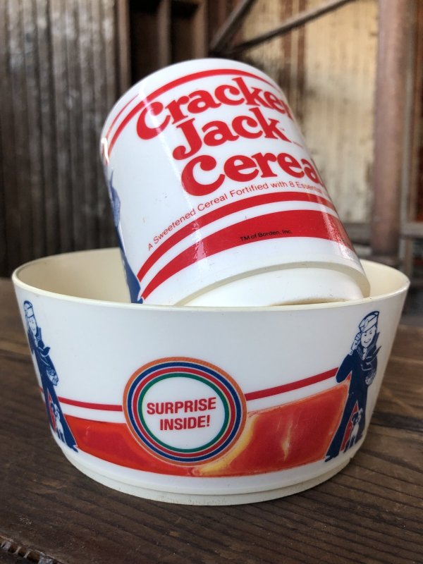 画像8: 80s Vintage Cracker Jack Cereal Bowl & Mug Cup SET (R298)