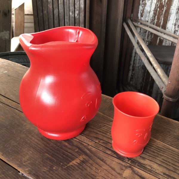 画像6: 90s Vintage Kool Aid Smiling Pitcher & Mug SET (R302)