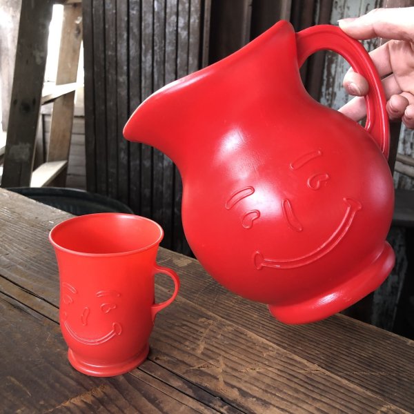 画像8: 90s Vintage Kool Aid Smiling Pitcher & Mug SET (R302)