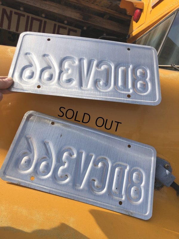 画像3: Original USA California License Plate 8DCV366 SET (R309)