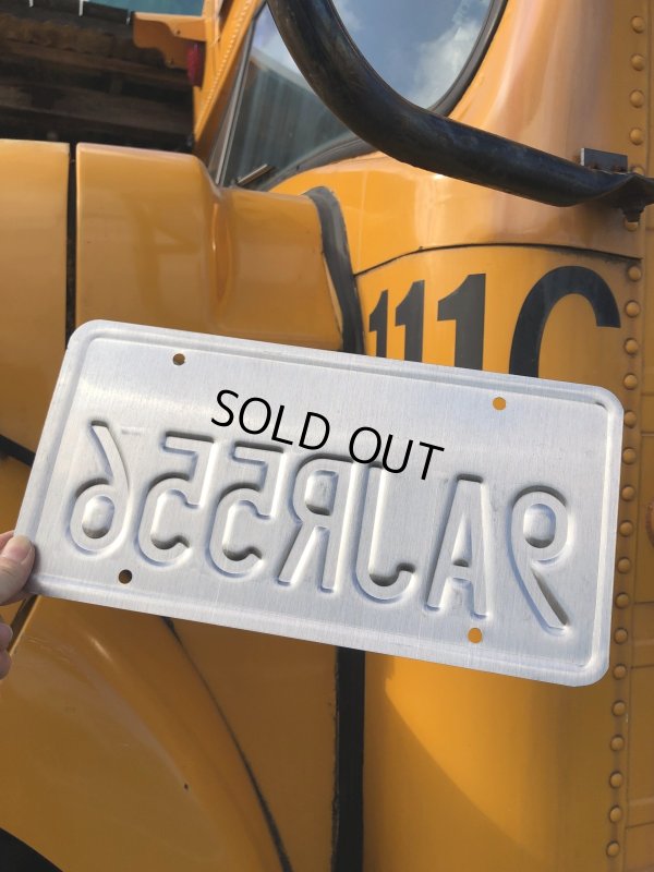 画像2: Original USA California License Plate 9AJR556 (R320)