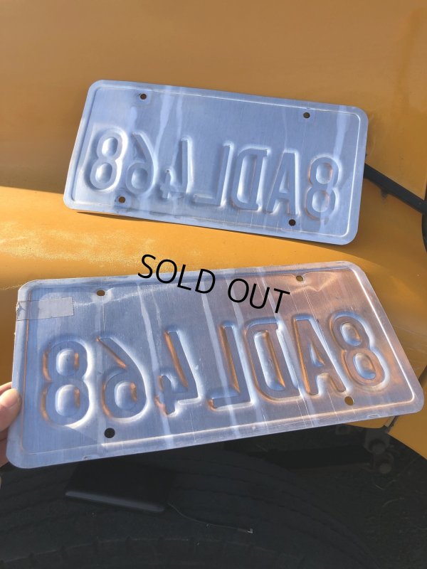 画像3: Original USA California License Plate 8ADL468 SET (R316)