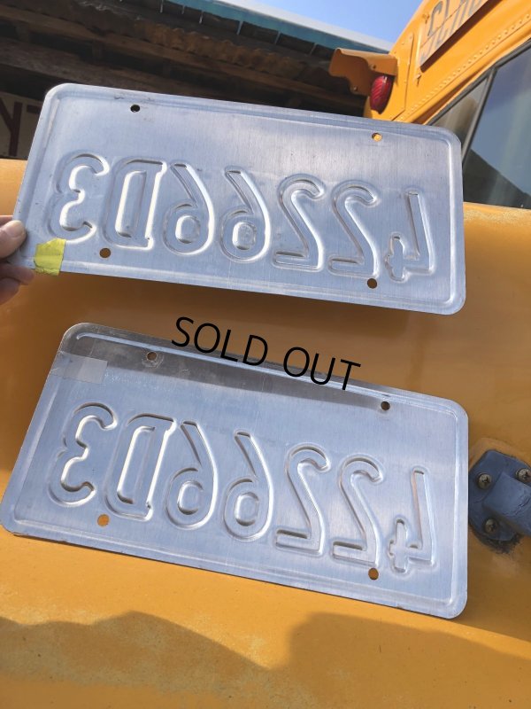 画像3: Original USA California License Plate 42266D3 SET (R312)