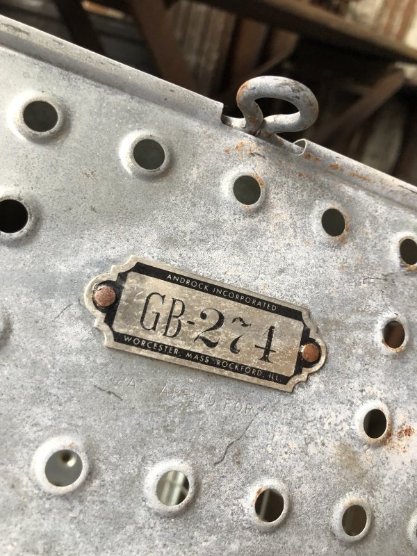 画像3: Vintage USA Industrial Metal Wire # Locker Basket GB-274 (R334)