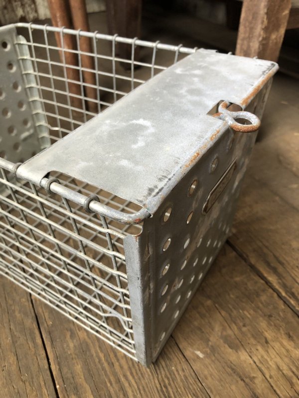 画像8: Vintage USA Industrial Metal Wire # Locker Basket GB-291 (R333)