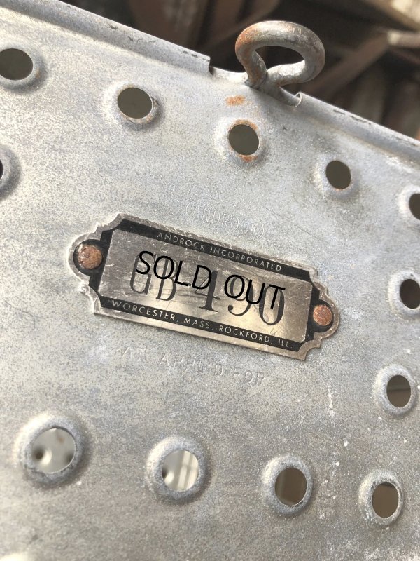 画像3: Vintage USA Industrial Metal Wire # Locker Basket GB-490 (R329)