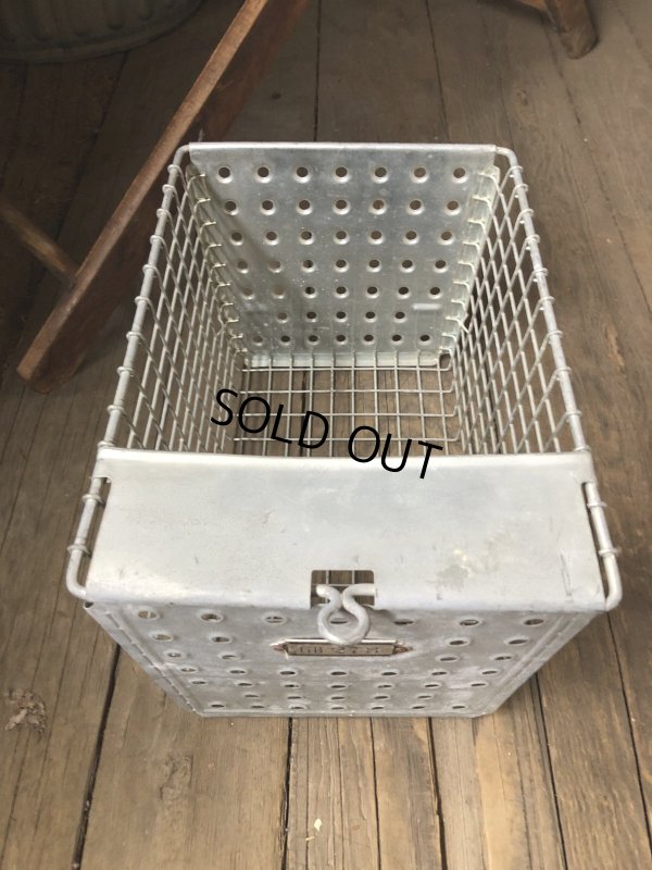 画像8: Vintage USA Industrial Metal Wire # Locker Basket GB-273 (R335)