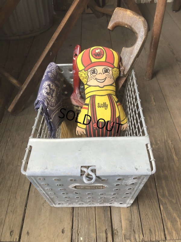 画像10: Vintage USA Industrial Metal Wire # Locker Basket GB-291 (R333)