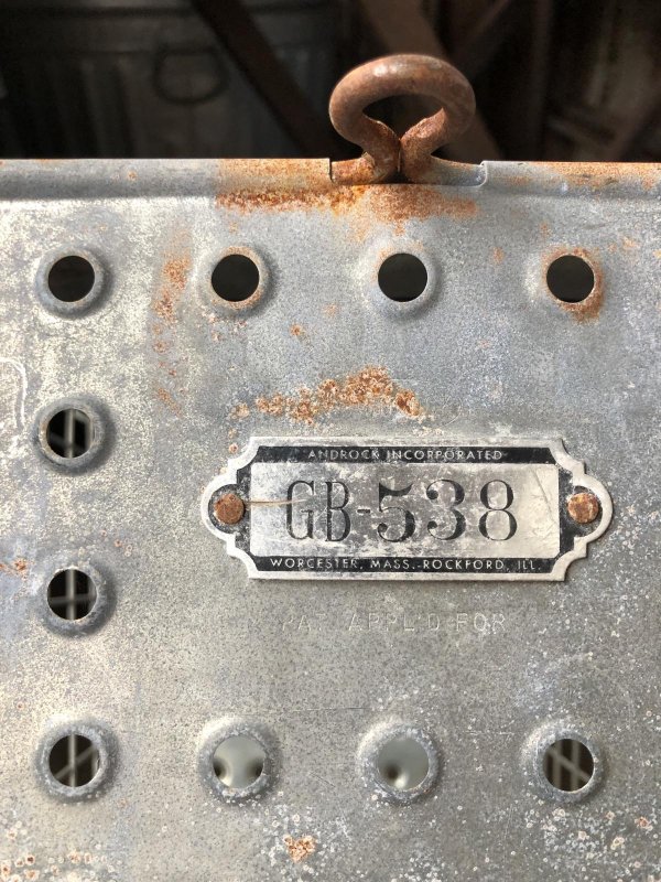 画像3: Vintage USA Industrial Metal Wire # Locker Basket GB-538 (R332)