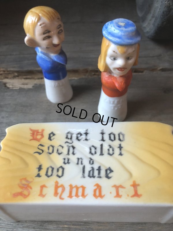 画像6: Vintage Drunkenman Double Vision 4 Four Eyed Nodder Shakers (R338)