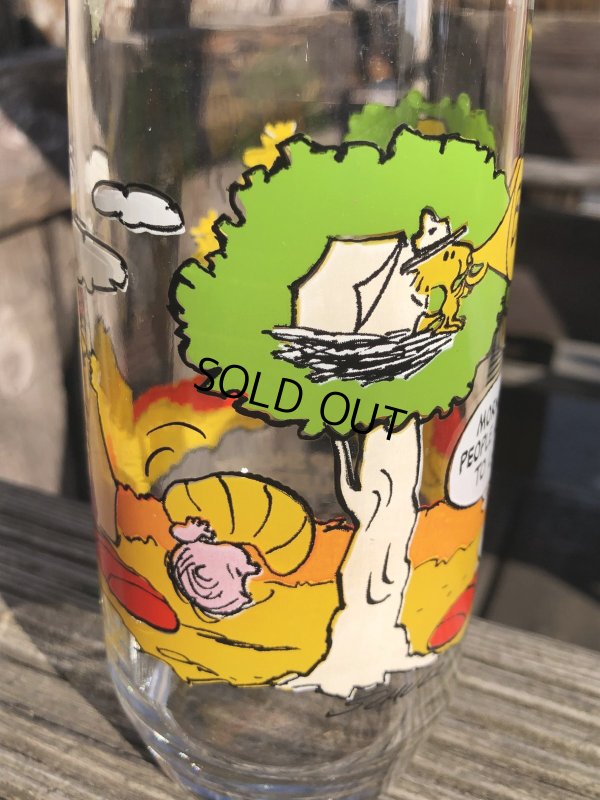 画像4: 80s Vintage McDonald's Camp Snoopy Collection Glass (R348)