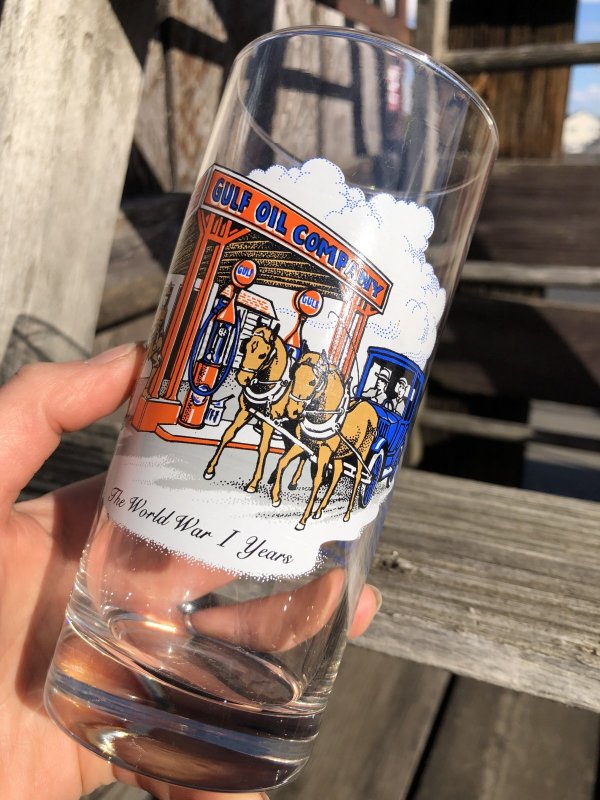 画像7: Vintage Glass Gulf Oil " The World War 1 Years " (R375)